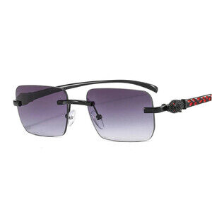 Unisex Small Framed Sunglasses In Gray